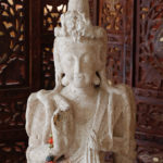 Kwan Yim statue at meditation center in Albuquerque